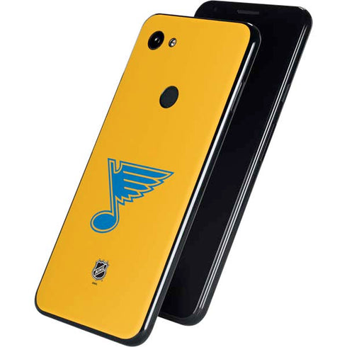 NHL St. Louis Blues Solid Background Google Pixel 3a XL Skin